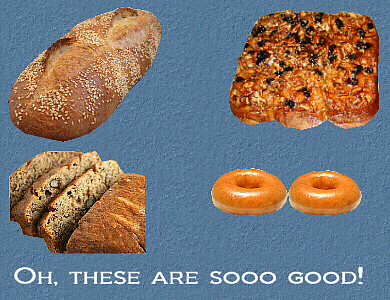 Breads, Buns and Donuts